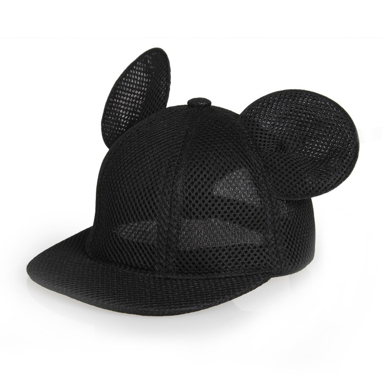 Icap/South China Spring and Summer Big Ear Cap Baby Cartoon Baseball Cap Sanming Net Hip Hop Cap Parent-Child