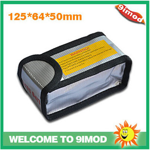 Multi-functional Model with Lithium Battery Explosion-proof Bag 125 * 64 * 50 Safety Bag for Charging Time Explosion-proof