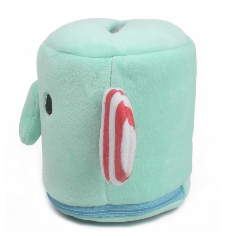 Plush fabric paper towel box set cute paper towel cartoon paper towel creative roll paper tube a generation of hair