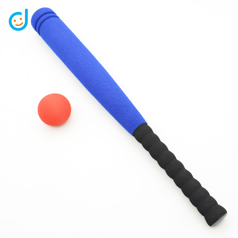 Children's Baseball Bat Rubber Foam Stick with Rubber Ball Kindergarten Soft Safety Training Children's Parent-Child Sports