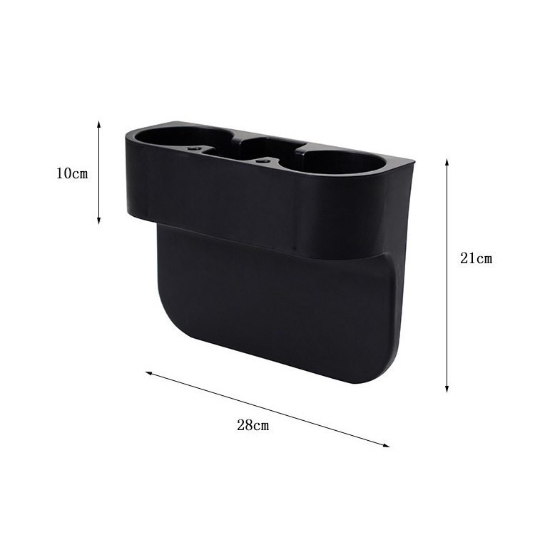 Car Cup Holder Interior Supplies Chair Seam Storage Cup Holder Car Multifunctional Beverage Holder Three-in-One Car Water Cup Holder