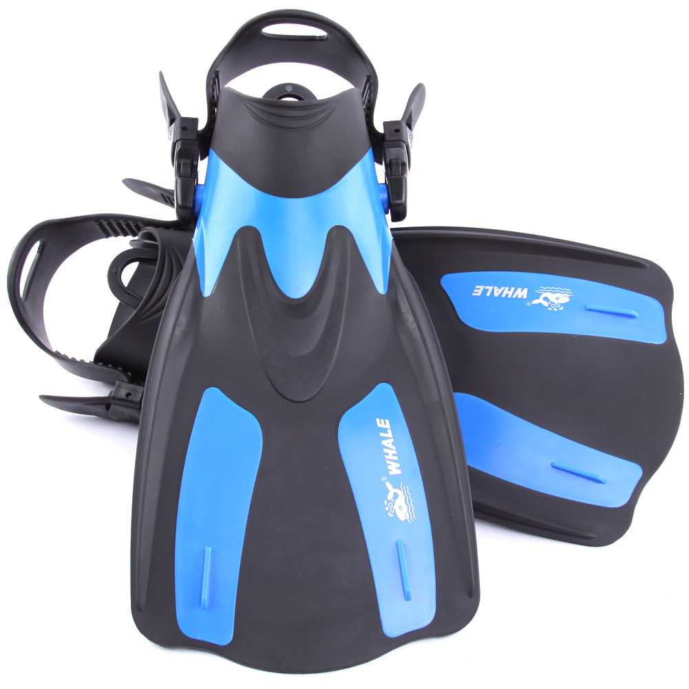 Whale cross-border export short flippers scuba diving deep diving flippers snorkeling frog shoes diving equipment spot manufacturers