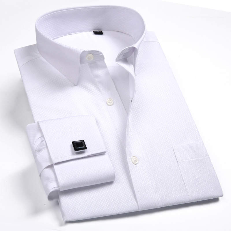 Fashion business French shirt wholesale AliExpress supply men's long sleeve shirt a batch of factory direct sales