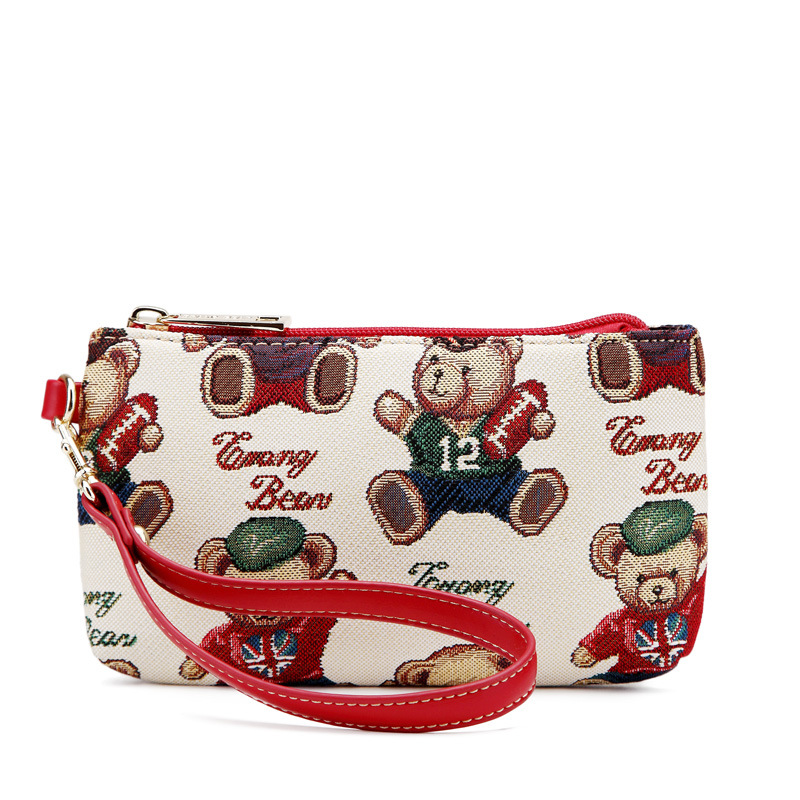 New Bear Wallet Women's Hand Bag Coin Purse Mobile Phone Bag Wallet Factory Wholesale Women's Wallet