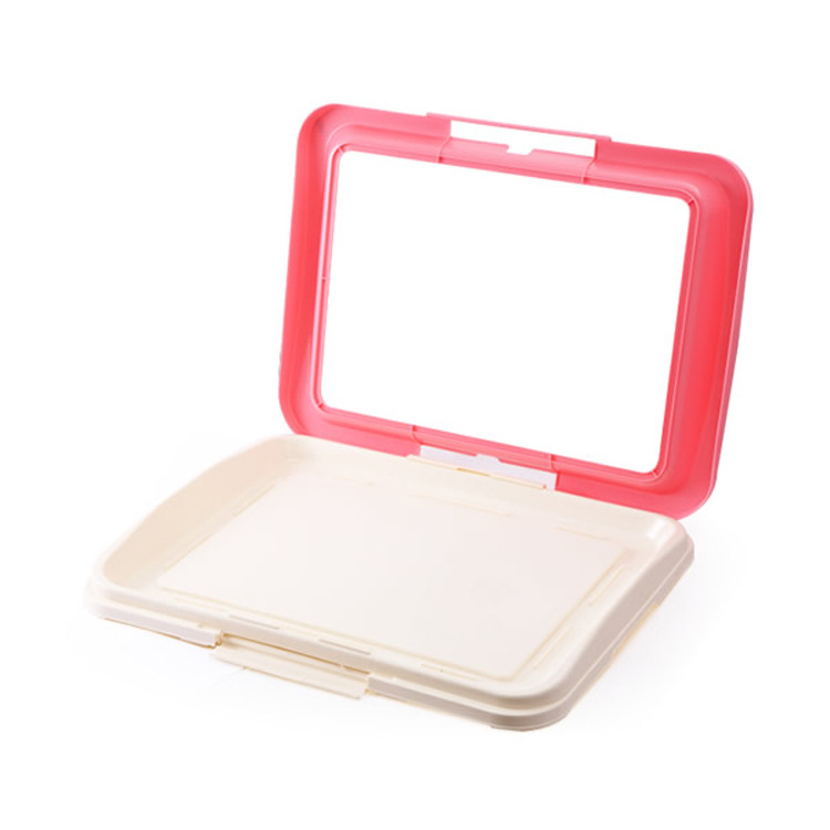 Troublemaker factory direct flat dog toilet dog toilet dog urine plate dog potty pet dog toilet dog supplies
