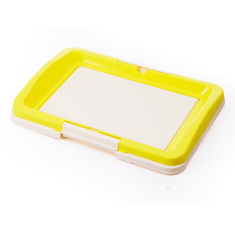 Troublemaker factory direct flat dog toilet dog toilet dog urine plate dog potty pet dog toilet dog supplies