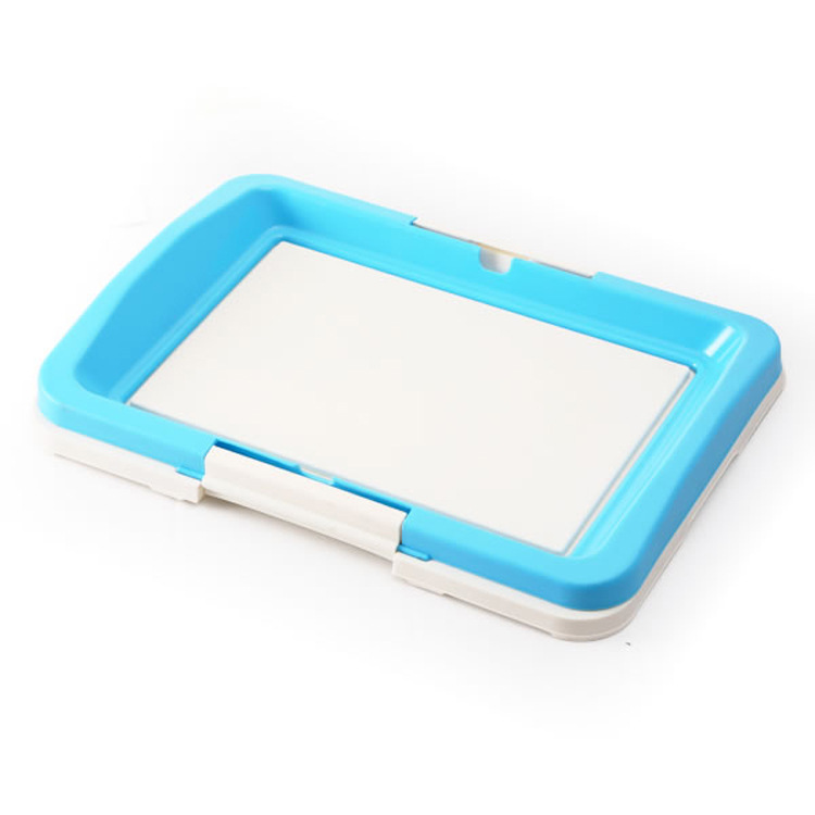 Troublemaker factory direct flat dog toilet dog toilet dog urine plate dog potty pet dog toilet dog supplies