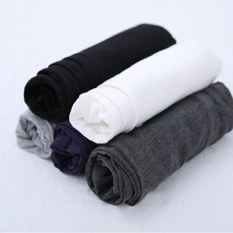 Plus Large Size Cropped Leggings for Women Modal Stretch Slim Pants