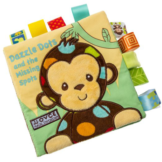 JJOVCE animal embroidery cloth book Puzzle Book Three-dimensional cloth book Baby cloth book tear cloth book after CPC inspection