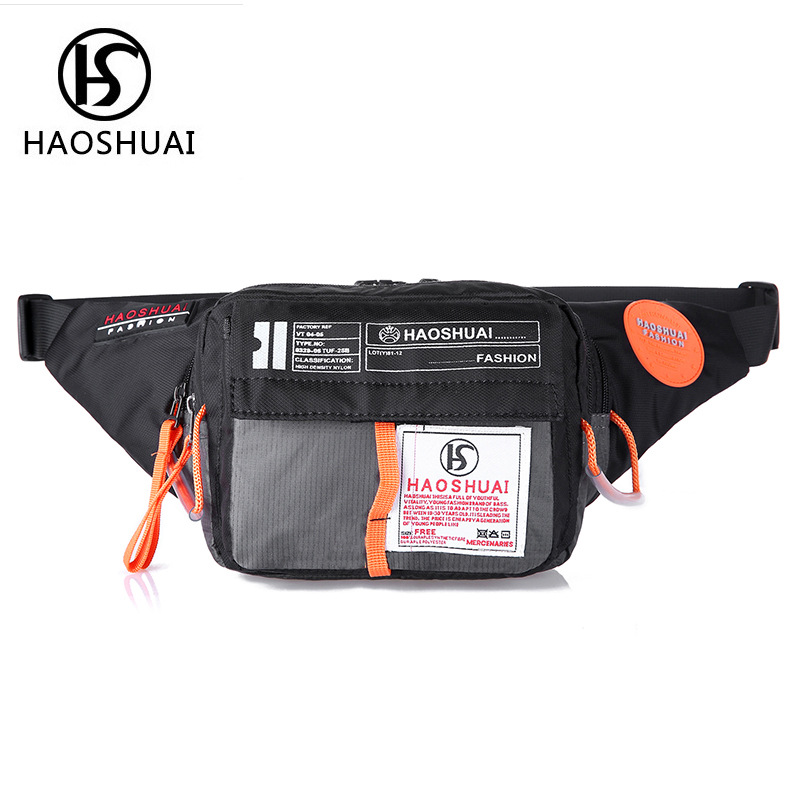 Factory Outlet Household Fashion Sports Outdoor Waist Bag Unisex Leisure Sports Fashion All-match Waterproof Waist Bag