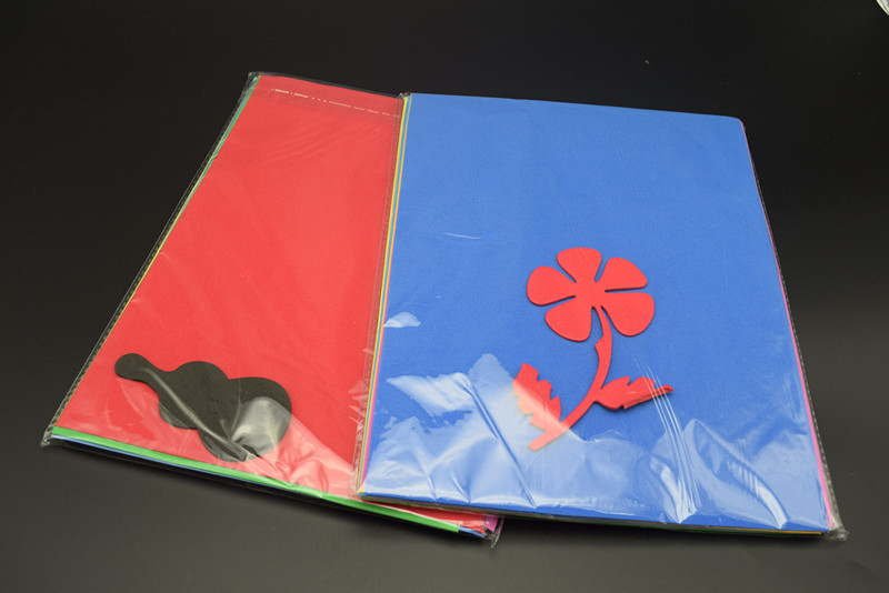 Wholesale 16K Color Sponge Paper Foam Paper Children DIY Material Embossing Device Paper