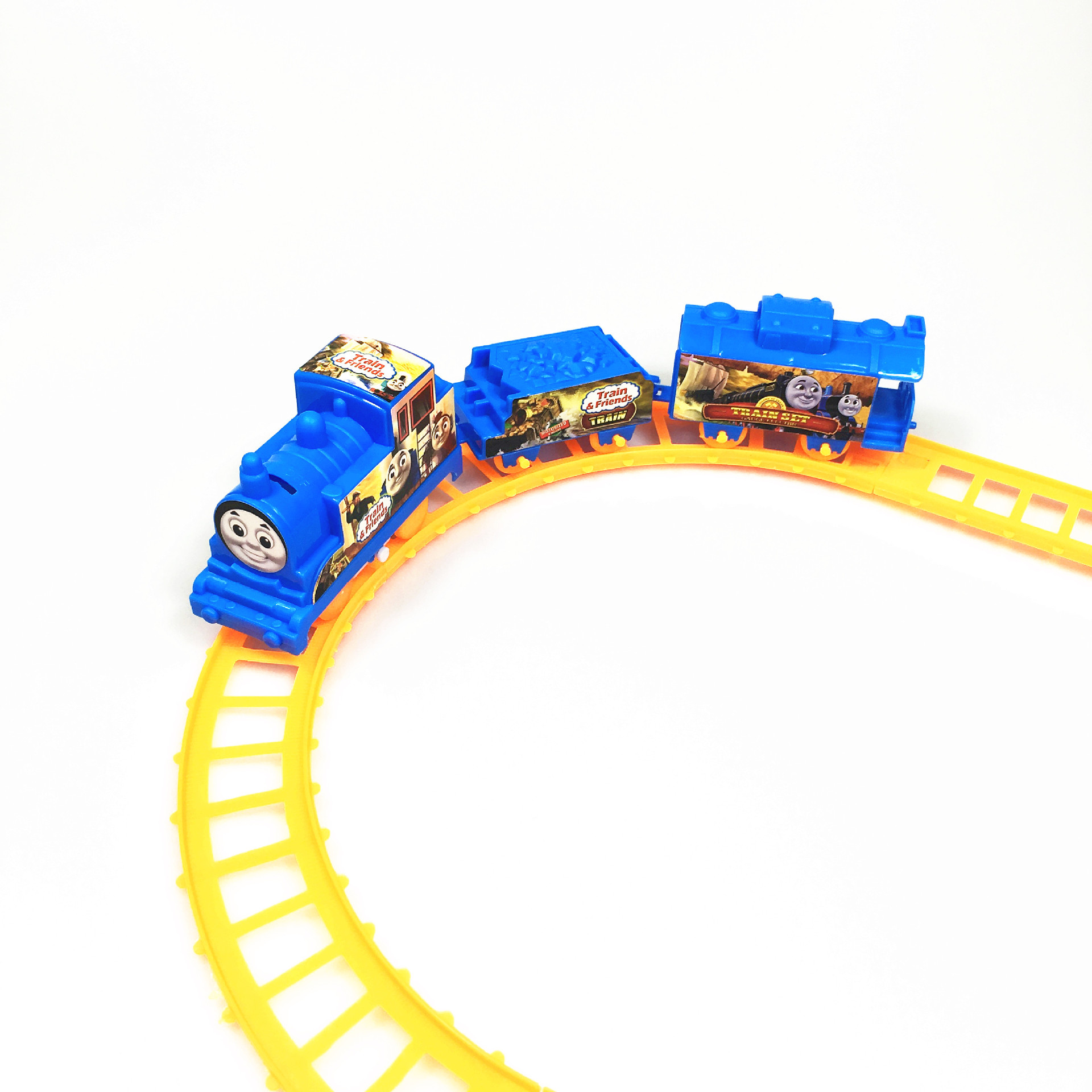 DIY rail car small train children's toy car electric assembly wholesale stall supply factory manufacturers