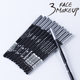 Chinese make-up 3 FACE MAKEUP waterproof sweat-proof long-lasting non-faint eyeliner hard core eyebrow pencil wholesale