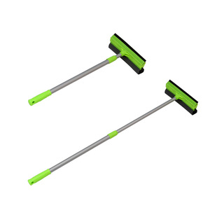 Glass Cleaner Wiping Window Brush Double-sided Window Brush Scraping Window Brush Window Cleaning Tool Glass Wiper