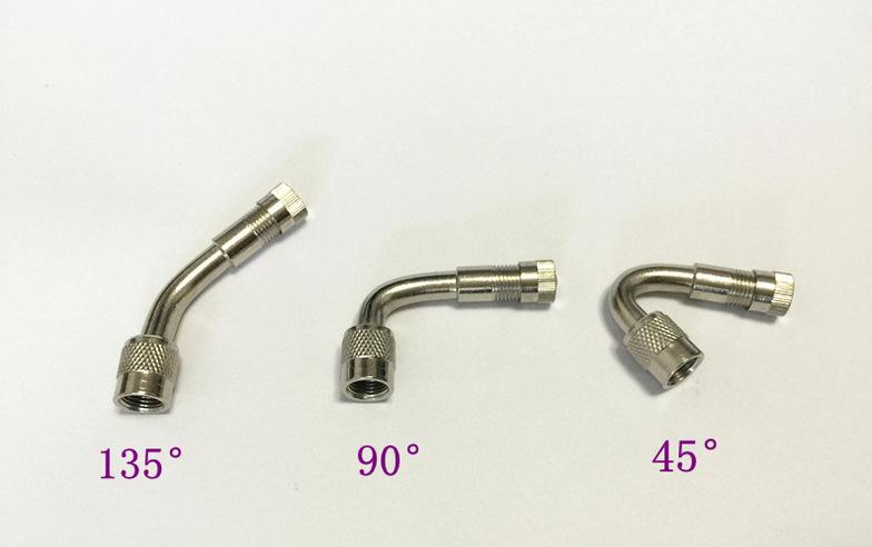 Car motorcycle tire American valve extension tube single wheel balance car extension mouth metal inflatable Rod pass