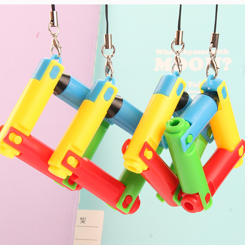 P-0375 creative stationery cute folding pen bendable ballpoint pen student prizes small gifts wholesale