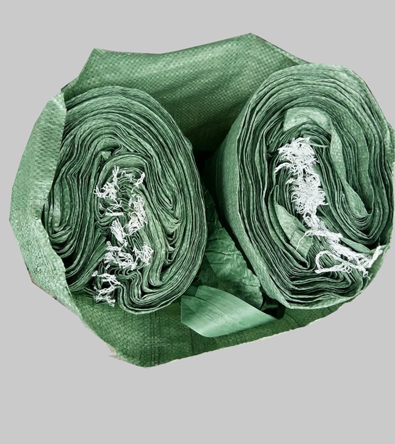 Guangdong factory direct plastic woven bag green snakeskin bag express logistics bag wholesale a variety of specifications woven bag