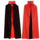 Halloween Children's cloak cosplay party party adult double-layer black red vampire death cloak cloak