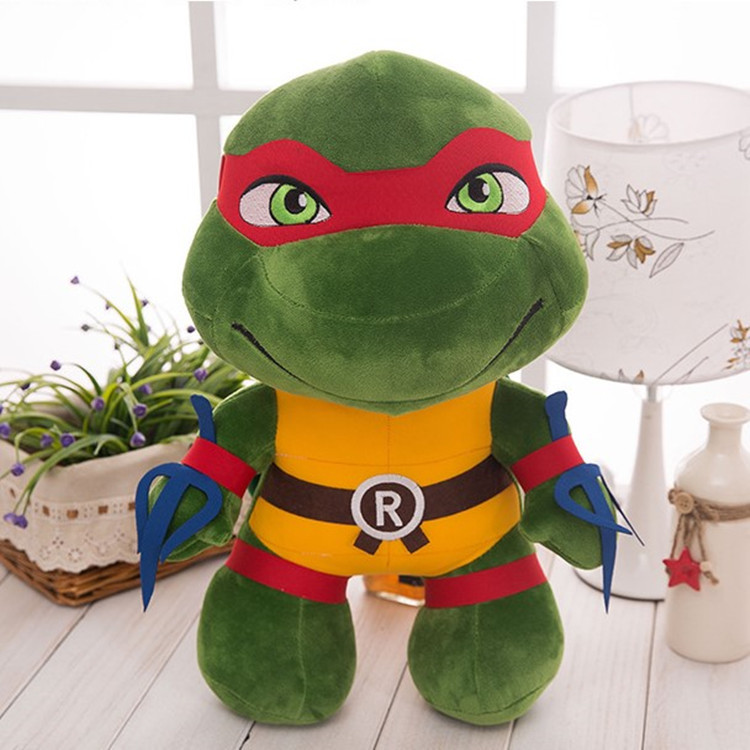 Factory direct sales of Teenage Mutant Ninja Turtles variant era plush toys Q version of Teenage Mutant Ninja Turtles dolls creative rag dolls