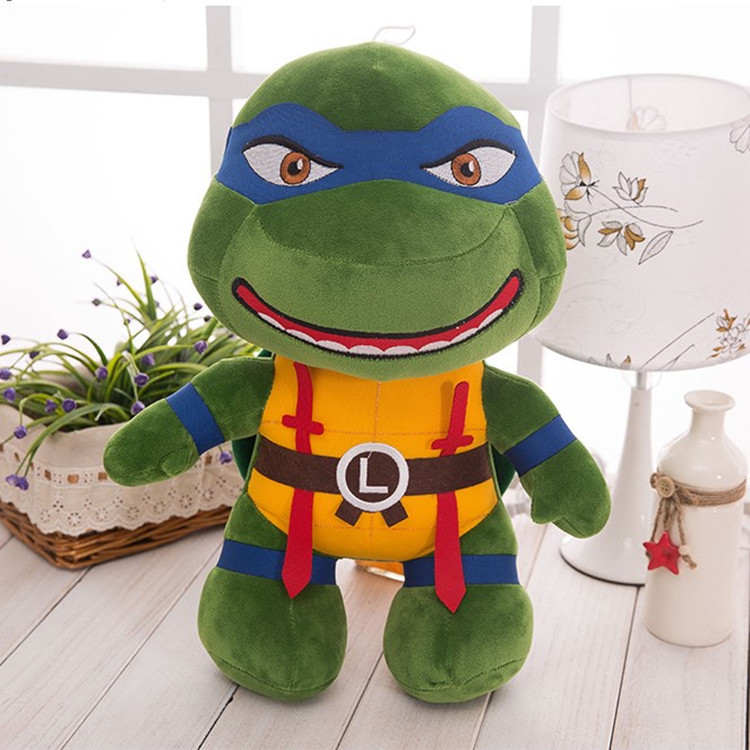 Factory direct sales of Teenage Mutant Ninja Turtles variant era plush toys Q version of Teenage Mutant Ninja Turtles dolls creative rag dolls