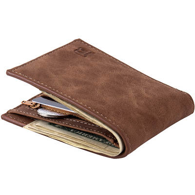 Cross-border manufacturers men's wallet short coin wallet wallet dollar bag men's bag money wholesale spot