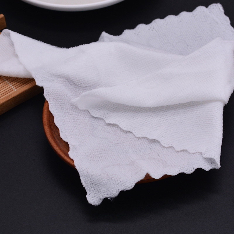Catering Hotel Wet Wipes Universal Disposable Wet Towel Hot Pot Restaurant Hand Small Towel Printable LOGO
