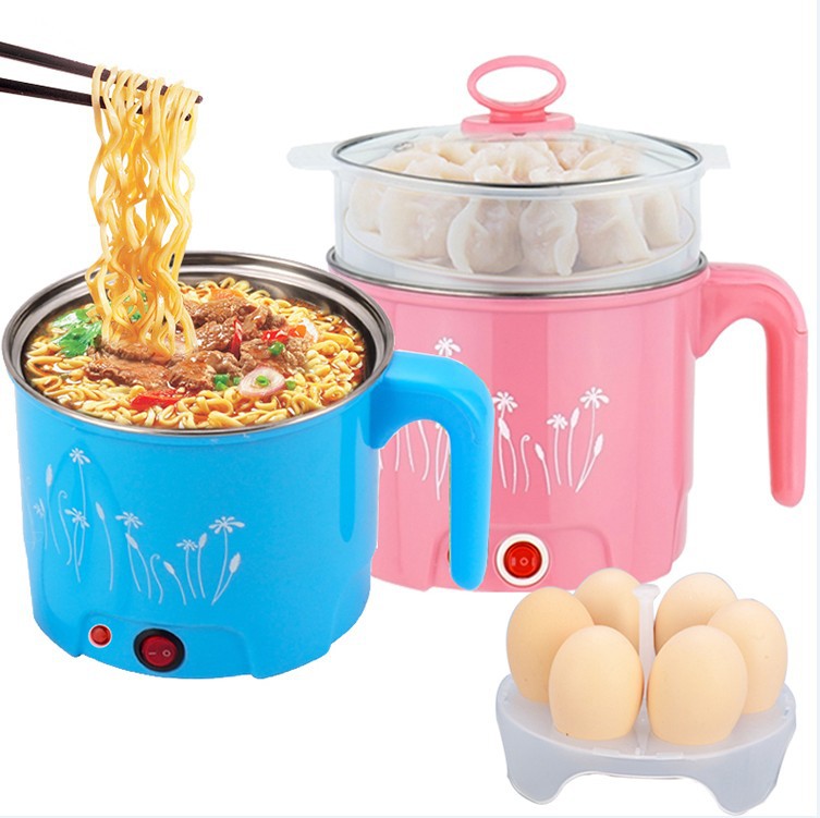 Mini Electric Cooker Noodle Pot Multi-functional Electric Pot Student Dormitory Small Electric Pot Small Household Electric Hot Pot