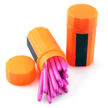 Windproof Waterproof Match Moisture Resistant 10 pcl Outdoor Emergency Rescue Portable Match