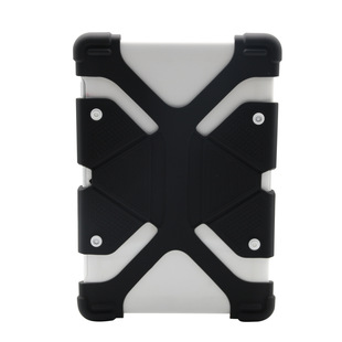 Universal silicone cover iPad7 inch 8 inch 10 inch multi-function silicone cover bracket functional sheath flat protective cover