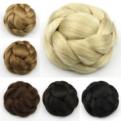 AliExpress supply of new woven hair package balls hair bun Yiwu wig wholesale