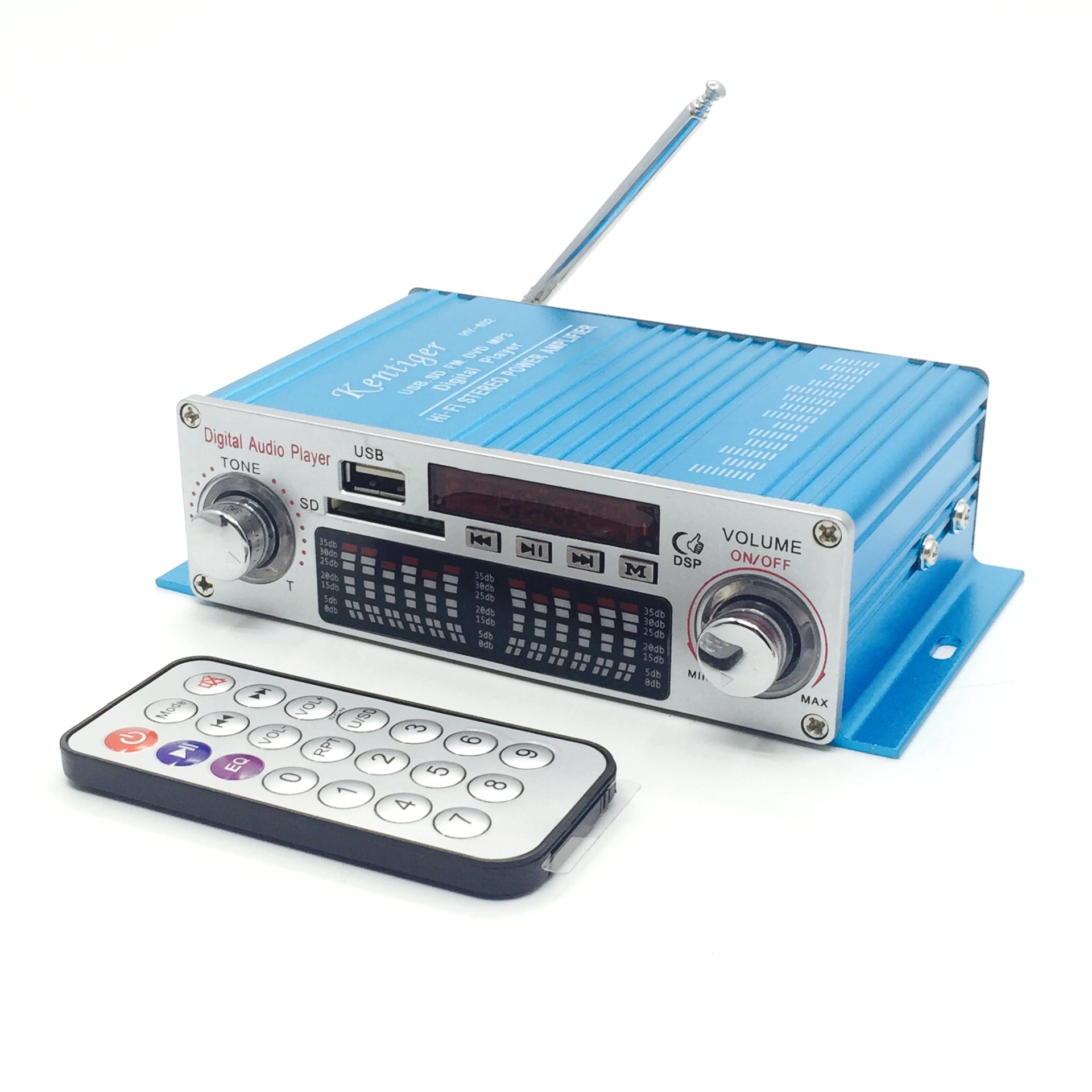 HY602 motorcycle car small power amplifier 12V Card power amplifier Radio high power