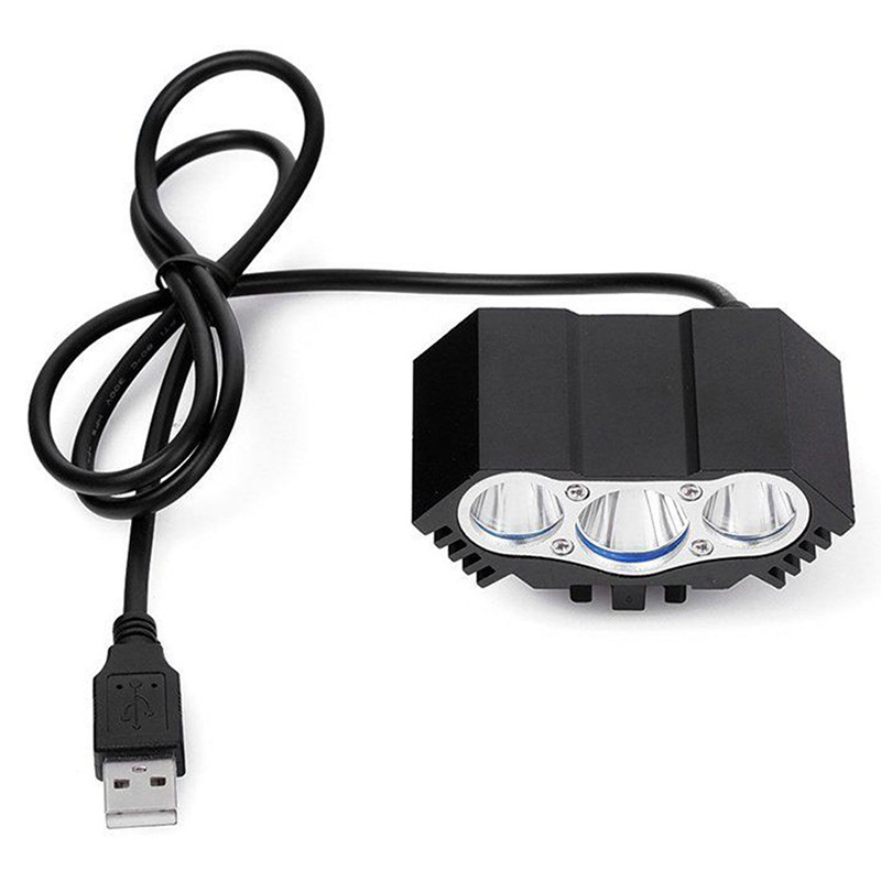 3T6 owl bicycle light T6 USB mountain bike headlight USB strong light LED bicycle equipment headlight