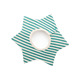 Pure Cotton-Green Stripe