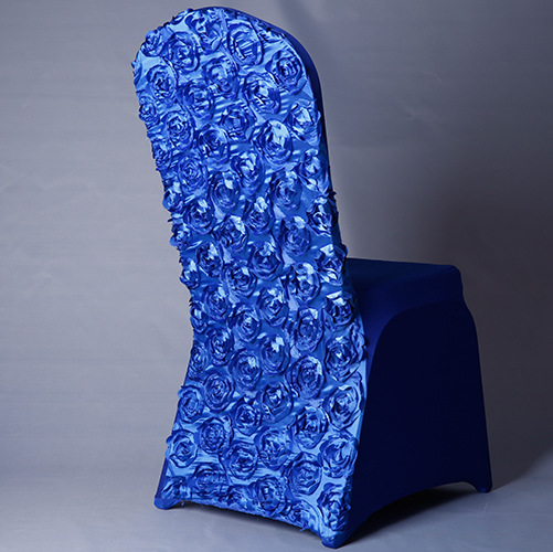 Explosive multi-color rose chair cover wedding wedding banquet chair cover wedding decorations wholesale chair cover