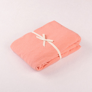 Good product Tianzhu cotton bed sheet bed hat color spinning knitted cotton kit factory price direct batch
