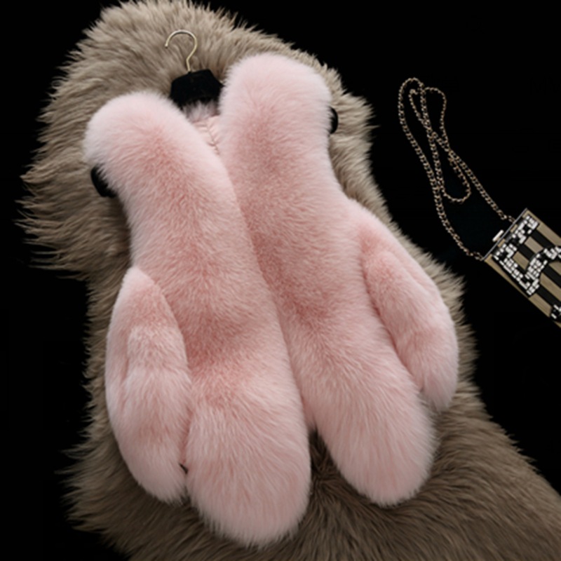 Haining imitation fur factory wholesale vest imitation fox fur vest new short coat ladies slim fit