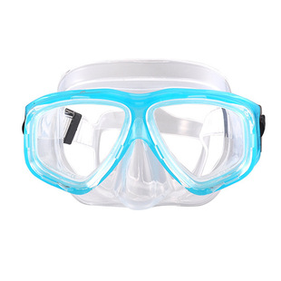 Factory wholesale diving goggles silicone swimming goggles tempered glass diving goggles adult men and women available