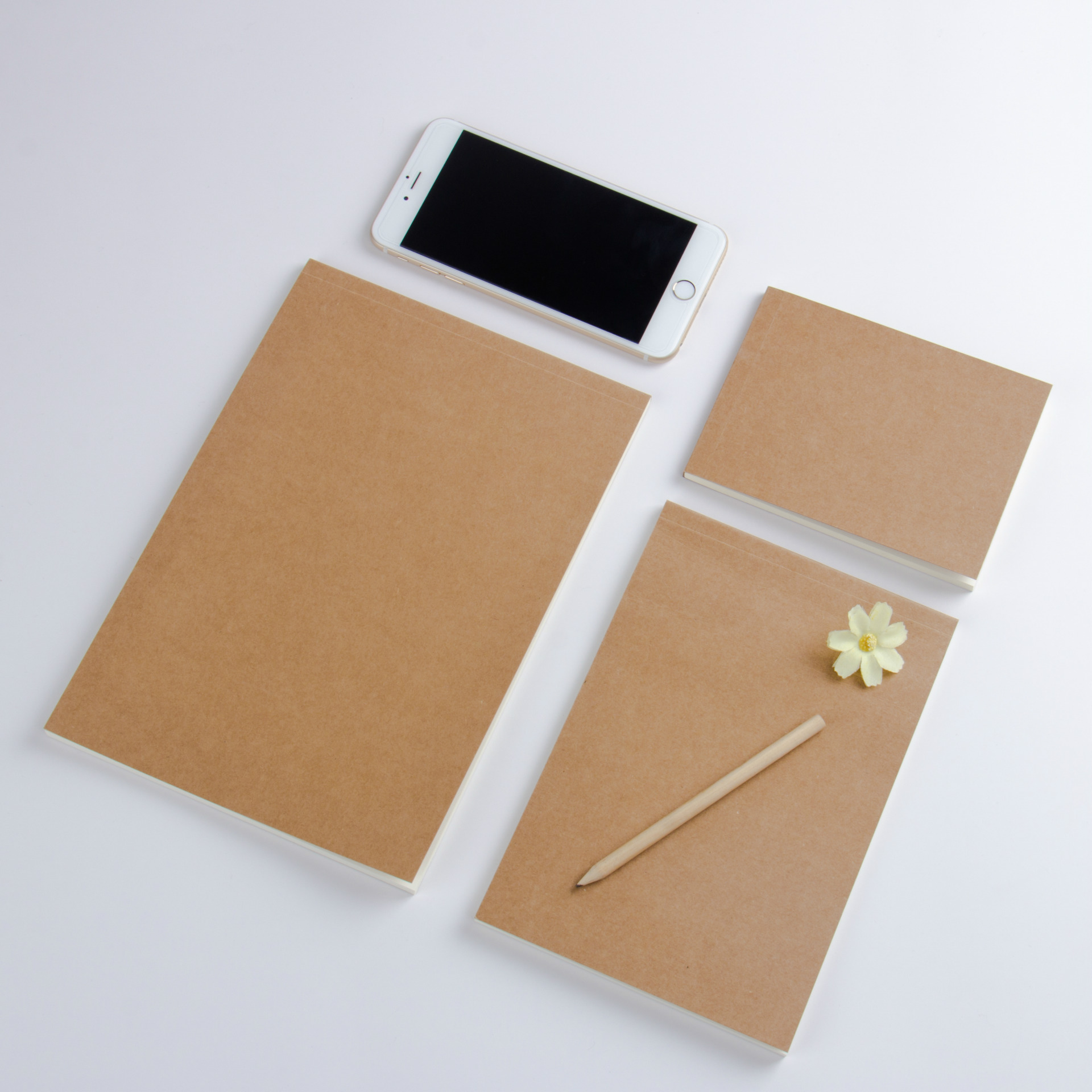 2021 solid color kraft paper blank shoot paper draft sketch graffiti notebook notebook wholesale