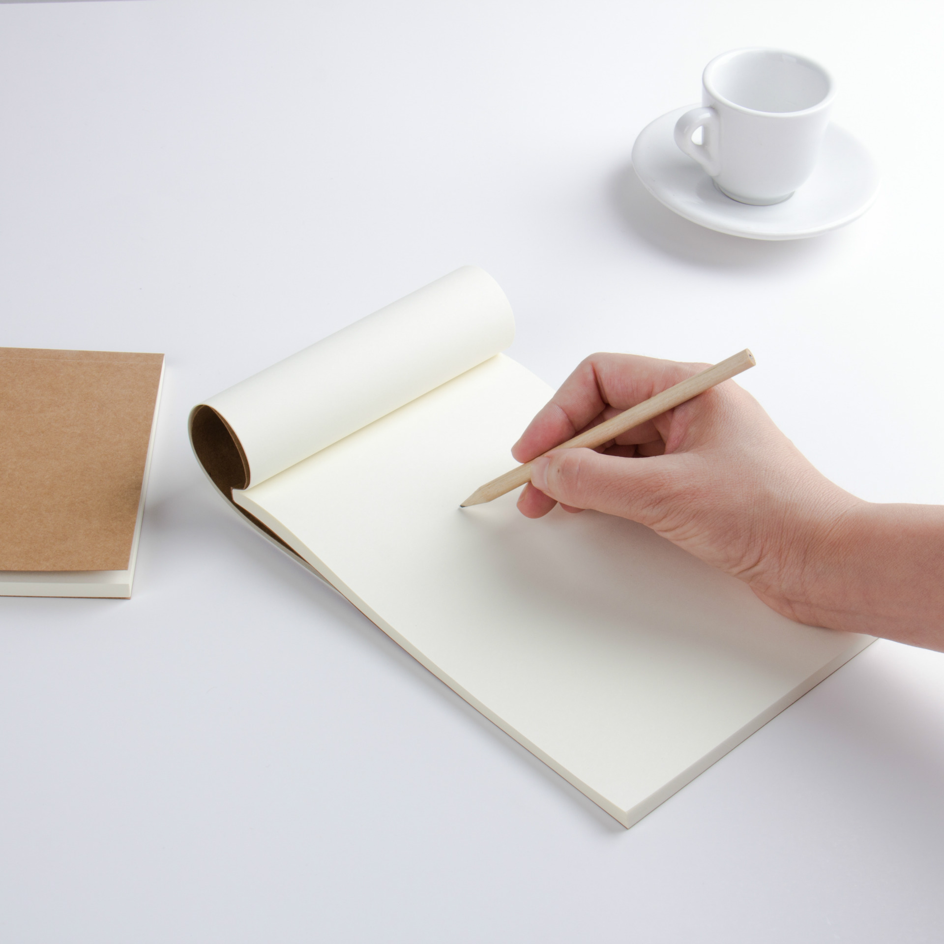 2021 solid color kraft paper blank shoot paper draft sketch graffiti notebook notebook wholesale