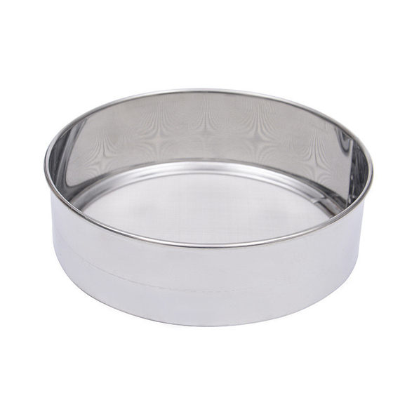 Flour sieve B222 high quality thick stainless steel flour sieve 15cm small size flour sieve 40 mesh baking tool