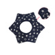 Pure cotton double-breasted-Tibetan orchid five-star