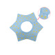 Pure Cotton Double-breasted-Tianlan Yellow Star
