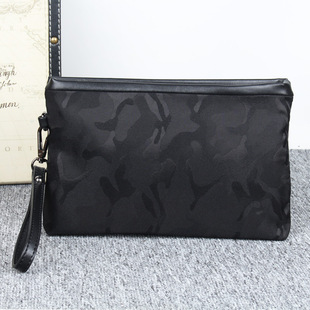 Men's Handbag Men's Large Capacity Oxford Cloth Clutch Bag Clutch Bag Nylon Casual Bag Camouflage Mobile Phone Bag Clamp Bag