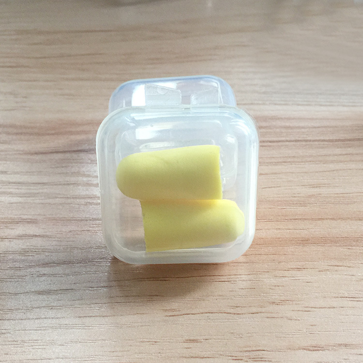 Earplug box storage box fish hook box jewelry mini box pushpin box screw transparent plastic small square box