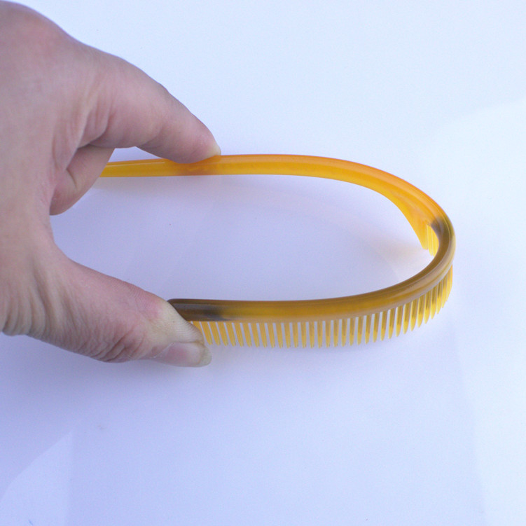 Cow 701 hairdressing makeup professional plastic pointed handle hair comb pattern pointed tail comb wholesale