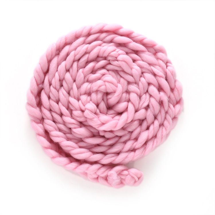 Thick Braids Photography Twist Braids Photography Props Wool Photography Blanket Hand-woven Photography Twist Blanket