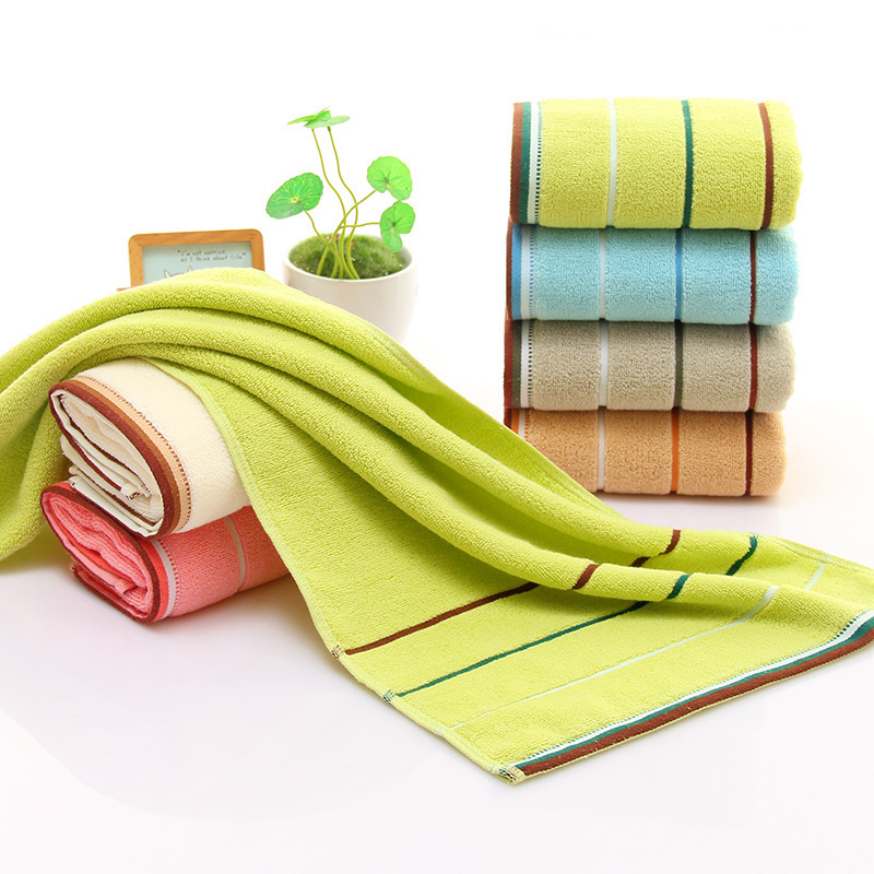Factory direct cut-off face towel cotton thickened household adult absorbent face towel logo gift wholesale
