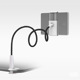 Table clamp flat plate-tube black