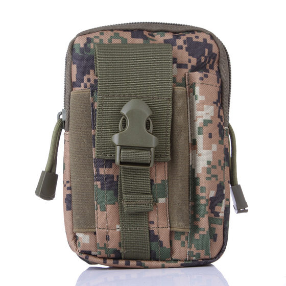Outdoor sports mountaineering running cycling leisure arm bag hanging bag 5/6-inch military fans tactical waist bag factory direct supply