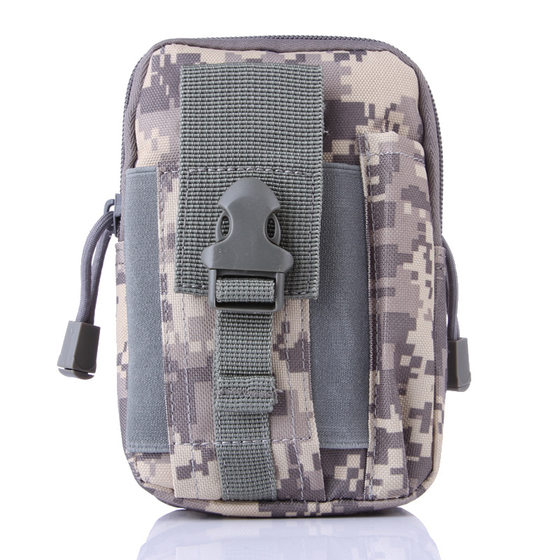 Outdoor sports mountaineering running cycling leisure arm bag hanging bag 5/6-inch military fans tactical waist bag factory direct supply